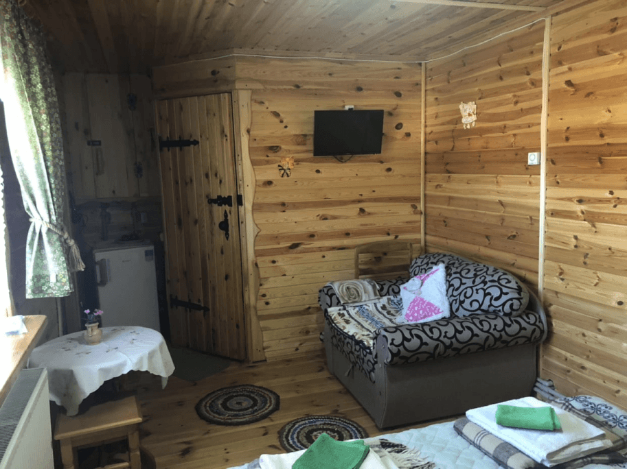 photo of the wooden house Pantry de luxe of the eco-estate In the countryside Grandpa's village