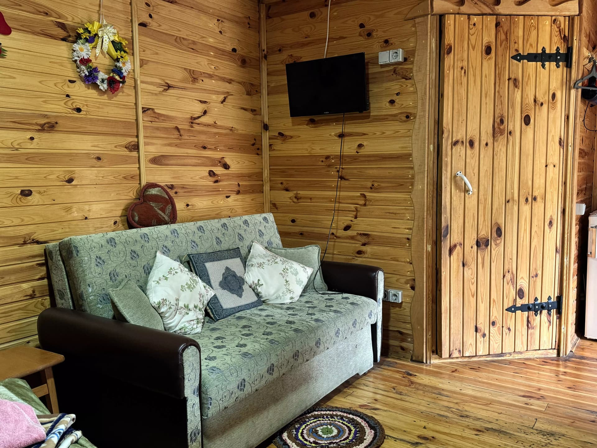 photo of the wooden house Hornytsia of the eco-estate In the countryside Grandpa's village