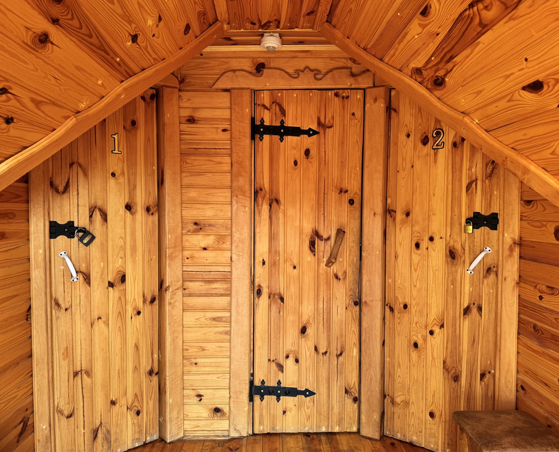 photo of the wooden house Teremok of the eco-estate In the countryside Grandpa's village