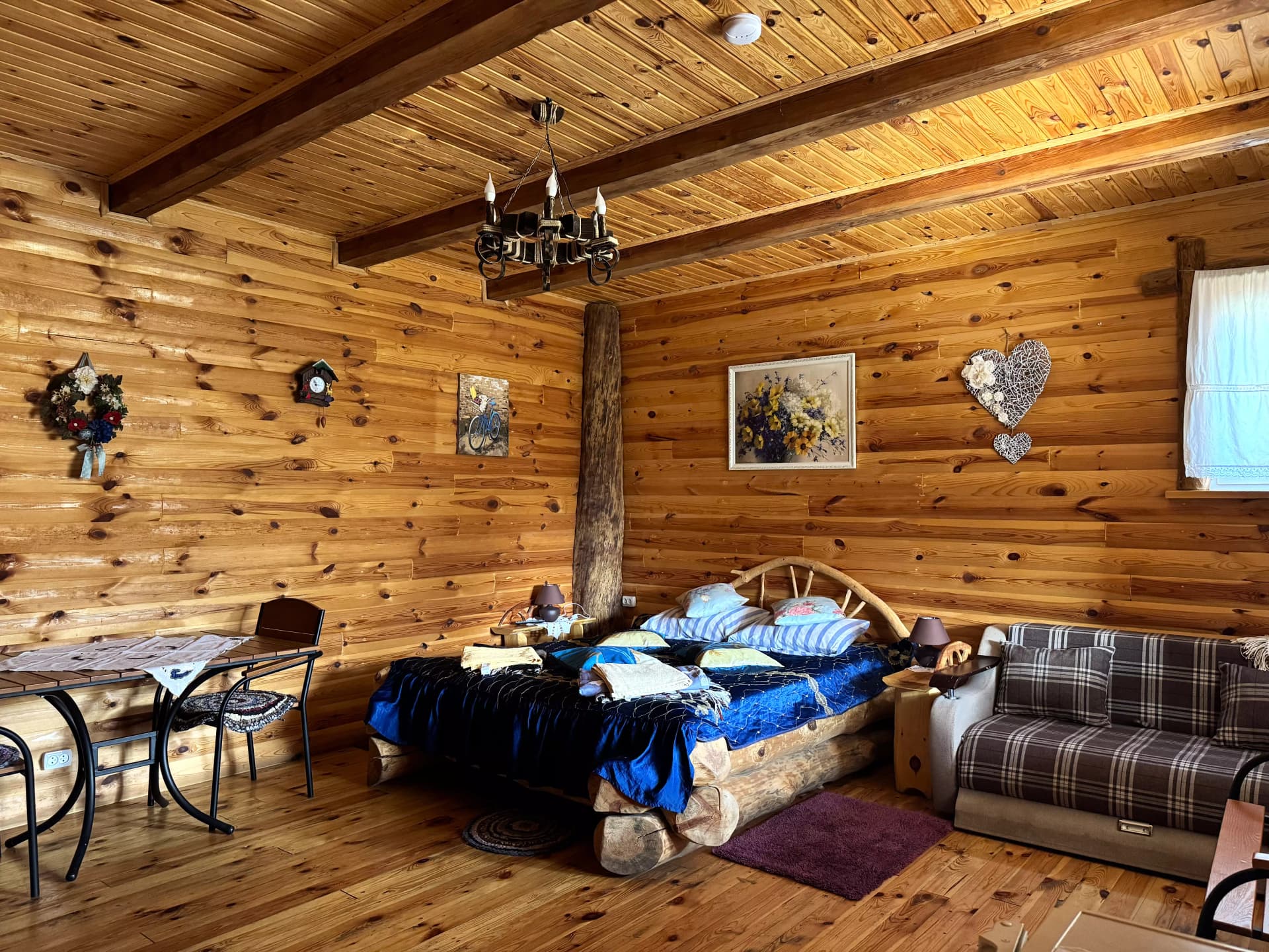 photo of the wooden house Grandpa's Mansions
(1 floor) of the eco-estate In the countryside Grandpa's village