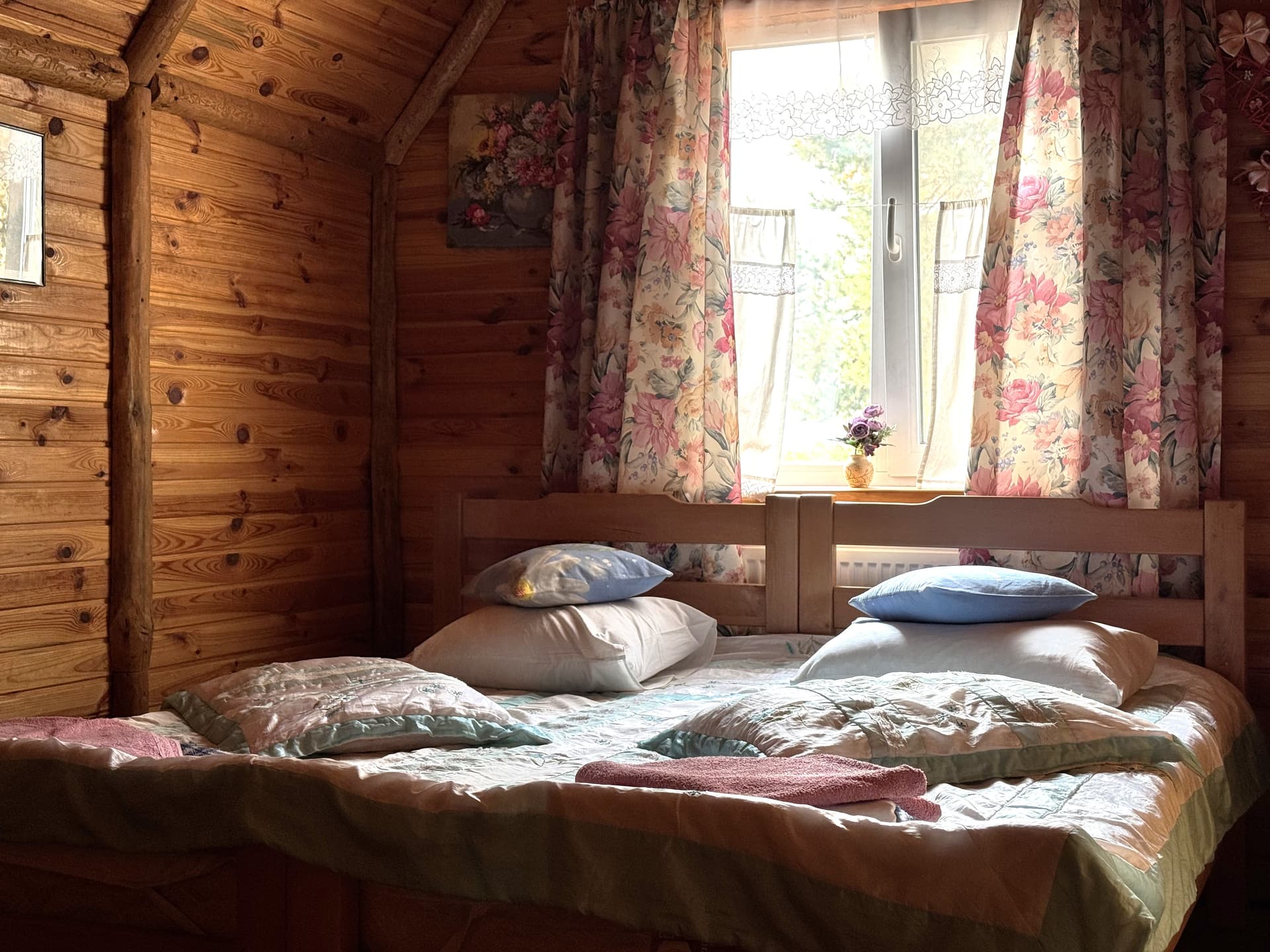 photo of the wooden house Granny's Mansions
(2 floor) of the eco-estate In the countryside Grandpa's village