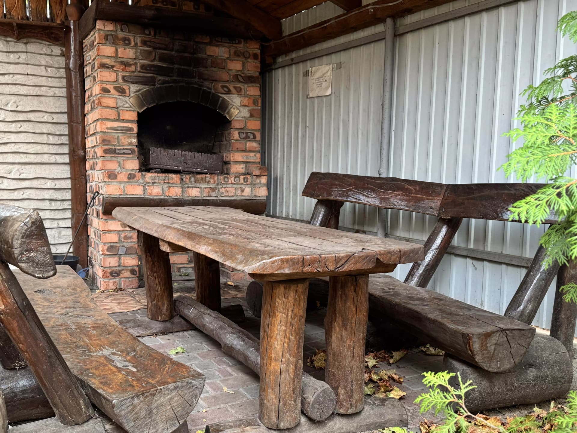 photo of the wooden house Teremok of the eco-estate In the countryside Grandpa's village